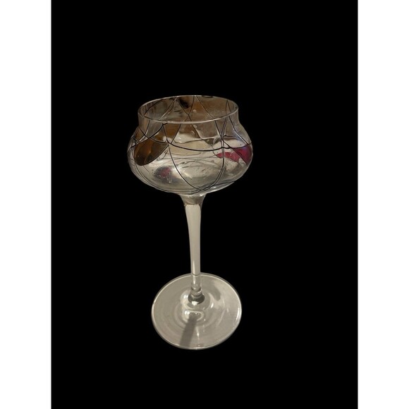 Partylite Mosaic Calypso Long Stemmed Tealight Candle Holder 1980s Retired - Picture 6 of 6